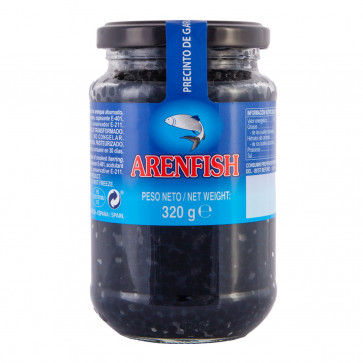Arenfish negro 320 gr.