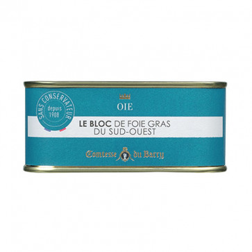 Bloc de foie gras de oca 210 gr. Comtesse Du Barry