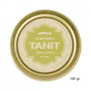 Caviar Tanit King Gold (Kaluga Amur Gold) 100 gr